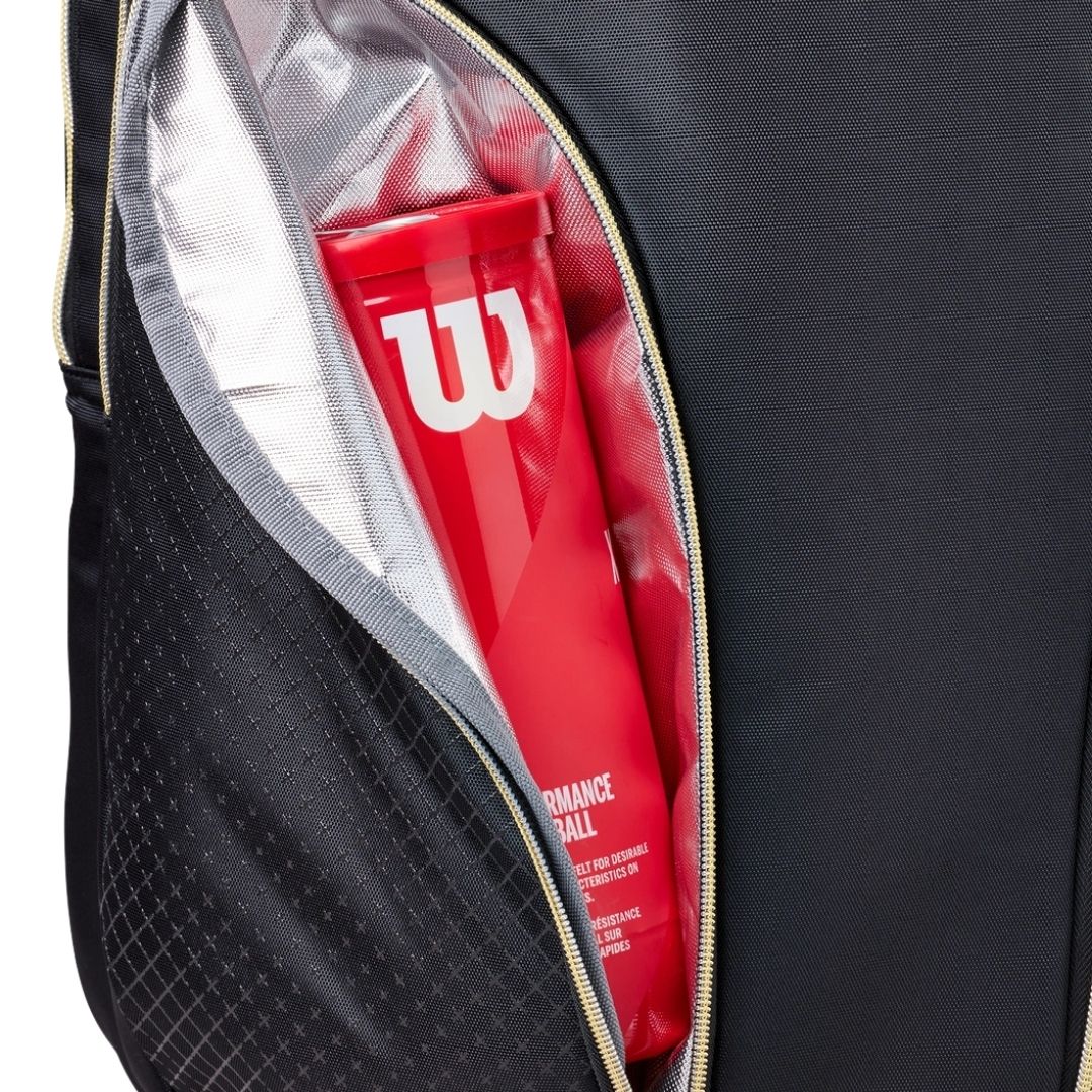 Wilson Defy V1 Padelrugzak (Black/Gold)