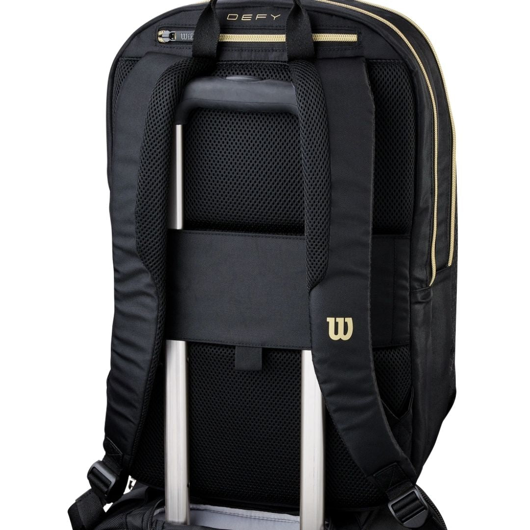 Wilson Defy V1 Padelrugzak (Black/Gold)