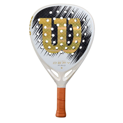 Wilson Defy Pro V1 SE Padelracket White Black Gold