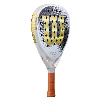 Wilson Defy Pro V1 SE Padelracket White Black Gold