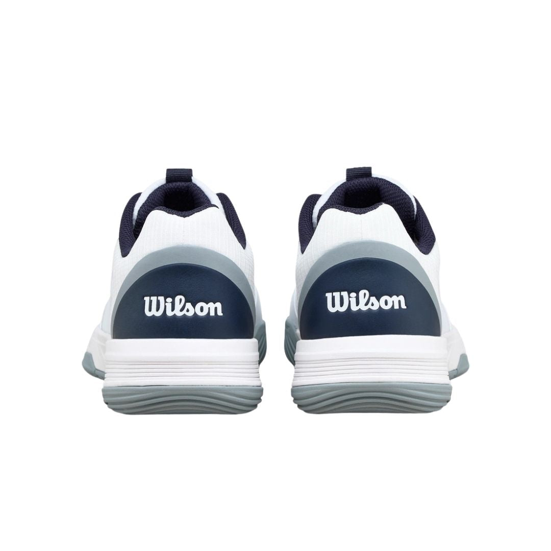 Wilson Courtglide Men Padelschoenen (White/Navy Blazer/Quarry)