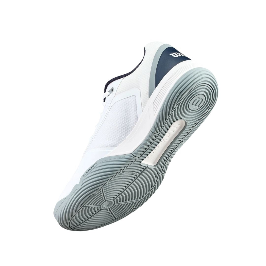 Wilson Courtglide Men Padelschoenen (White/Navy Blazer/Quarry)