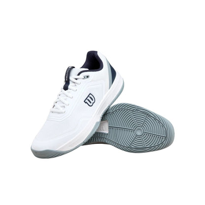 Wilson Courtglide Men Padelschoenen (White/Navy Blazer/Quarry)