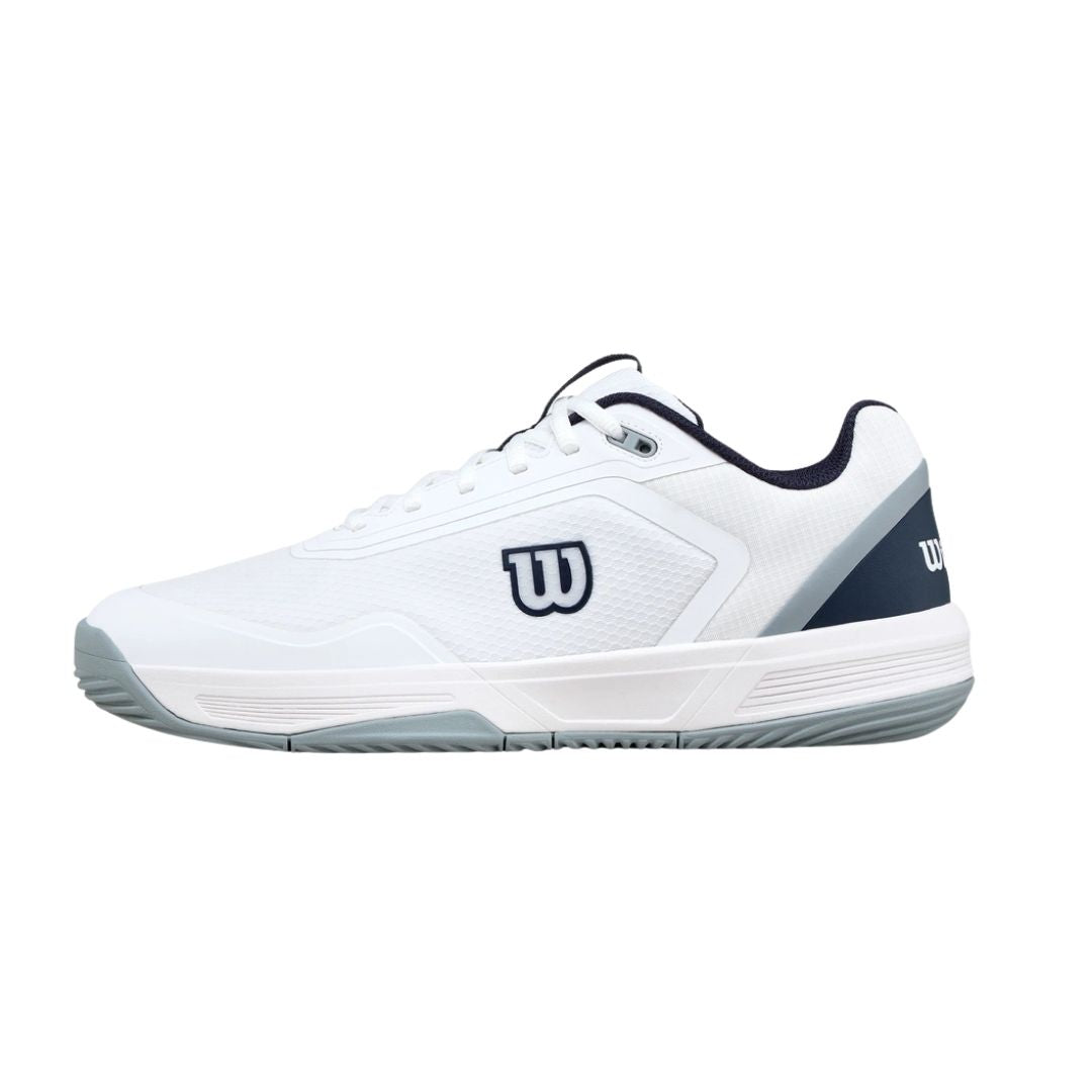 Wilson Courtglide Men Padelschoenen (White/Navy Blazer/Quarry)