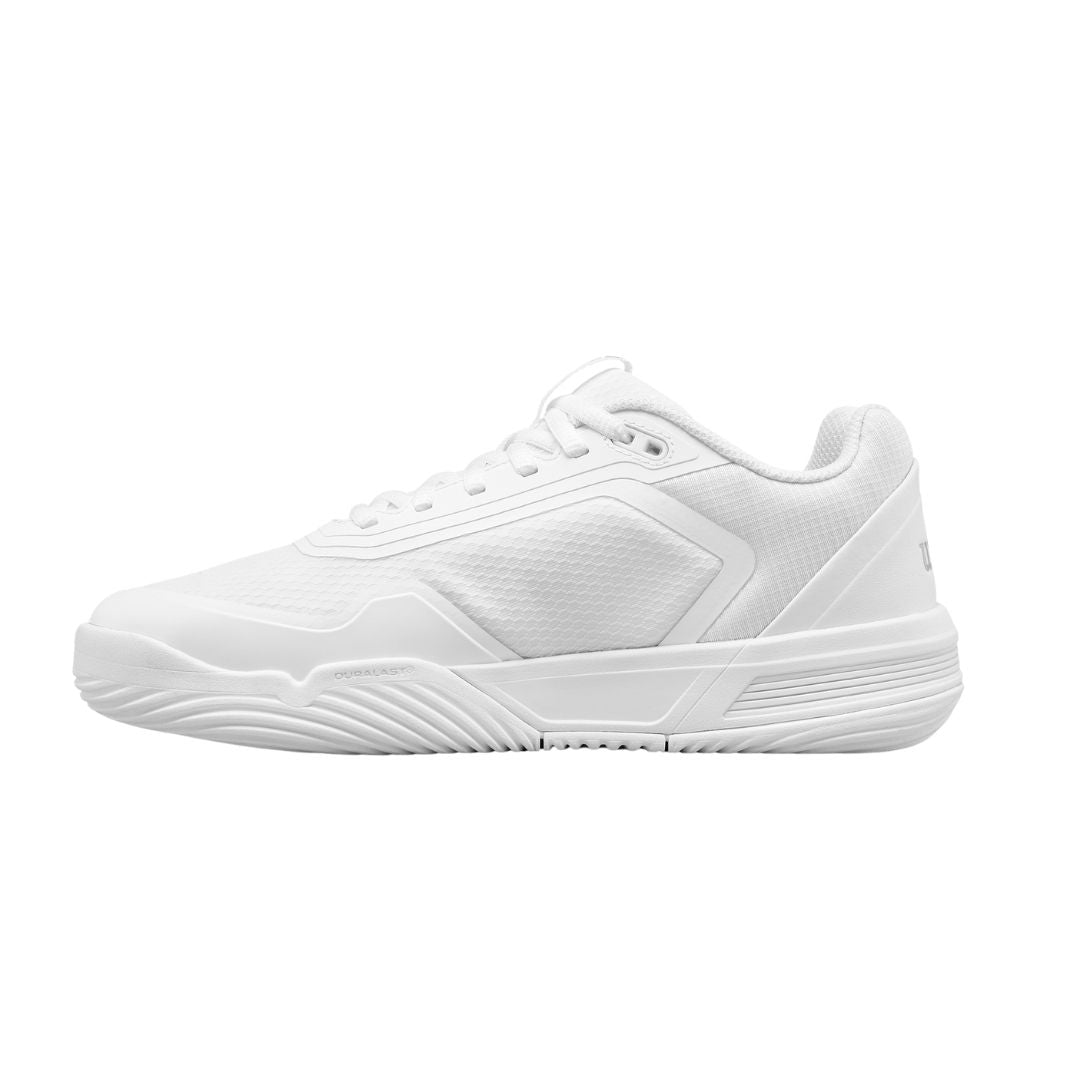 Wilson Courtglide Women Padelschoenen (White/White/Silver)