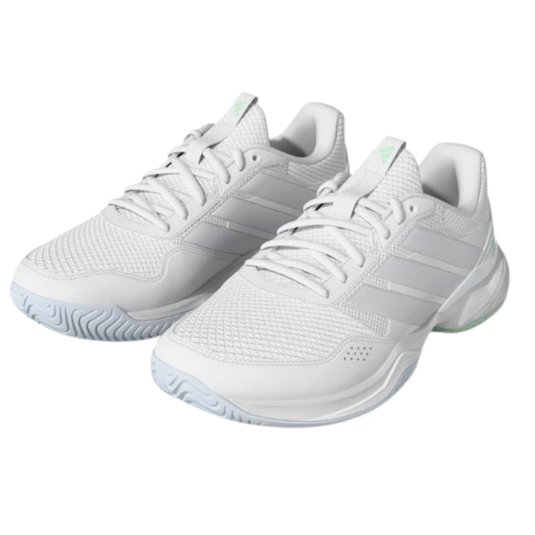 Adidas Gamecourt 3 Women (Cloud White/Silver Metallic/Ice Blue)