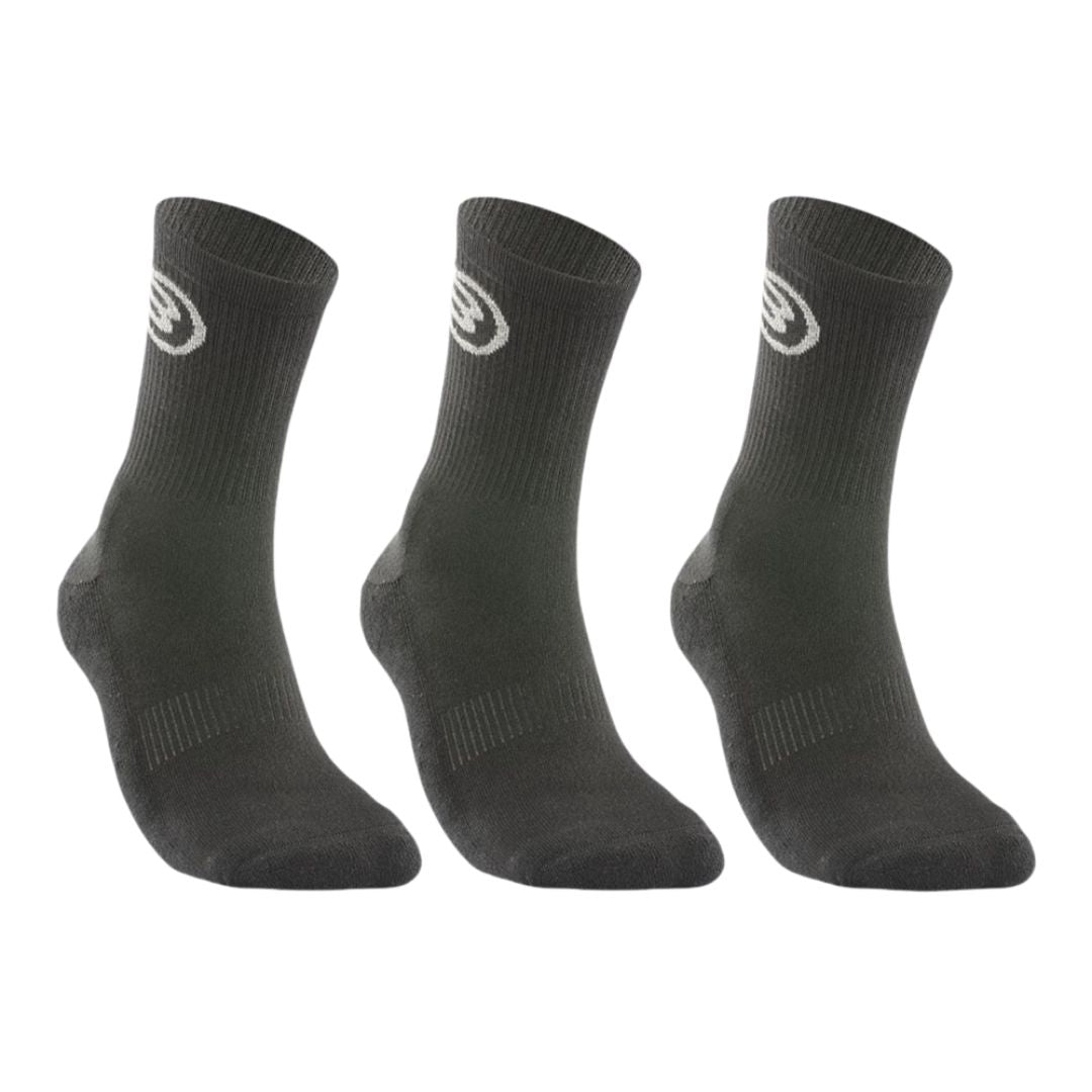 Bullpadel BP262 Padelsokken (3-Pack, Black)