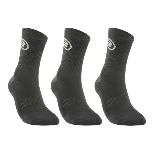 Bullpadel BP262 Padelsokken (3-Pack, Black)