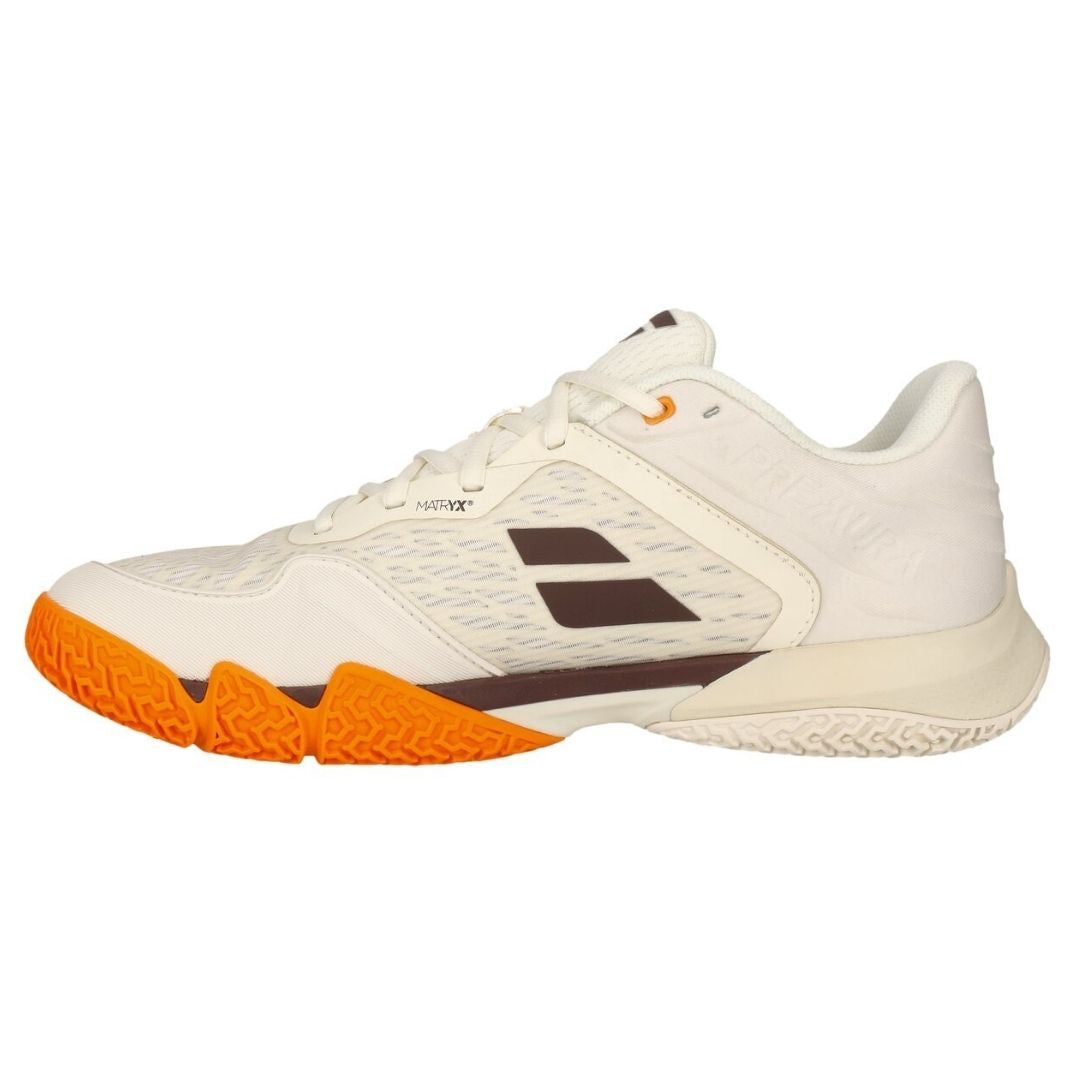 Babolat Jet Premura 3 Men Padelschoenen (Cream/Orange)