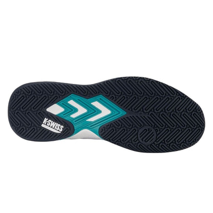 K-Swiss Ultrashot Light Padelschoenen (White/Carbon/Baltic)
