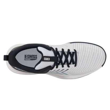 K-Swiss Ultrashot Light Padelschoenen (White/Carbon/Baltic)