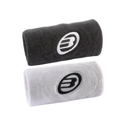 Bullpadel BPMU262 I Polsbandjes (2-pack, Black/White)