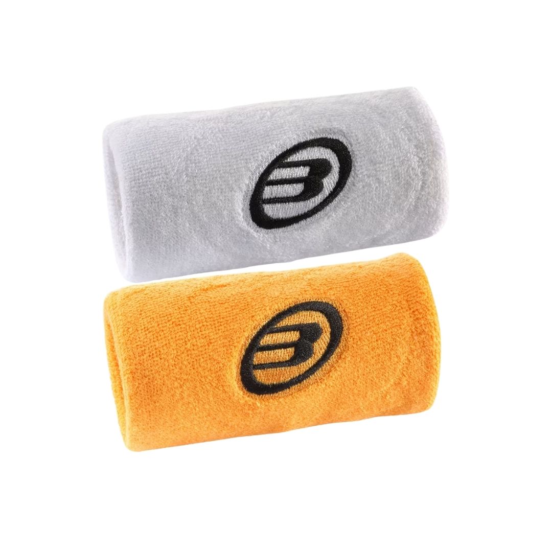 Bullpadel BPMU262 I Polsbandjes (2-pack, Lava/Light Grey)