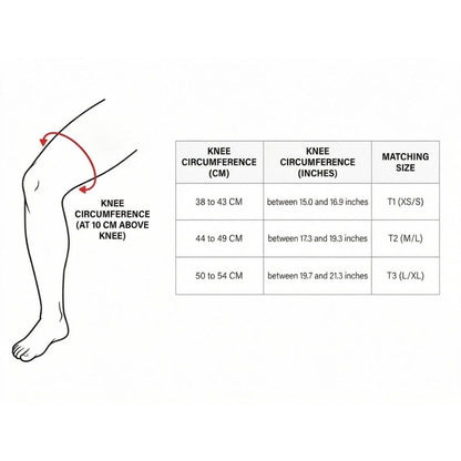 Floky Kniebrace (Rechts, Black)