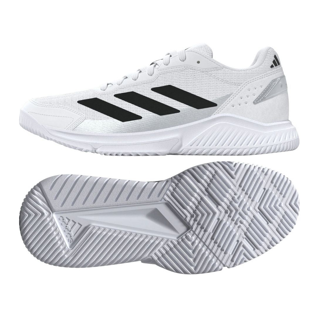 Adidas Courtquick Men Padelschoenen (White/Black)