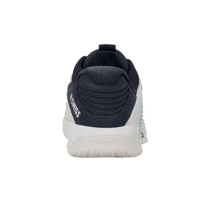 K-Swiss Hypercourt Express 3 Padelschoenen (Blanc de Blanc/Carbon/Baltic)