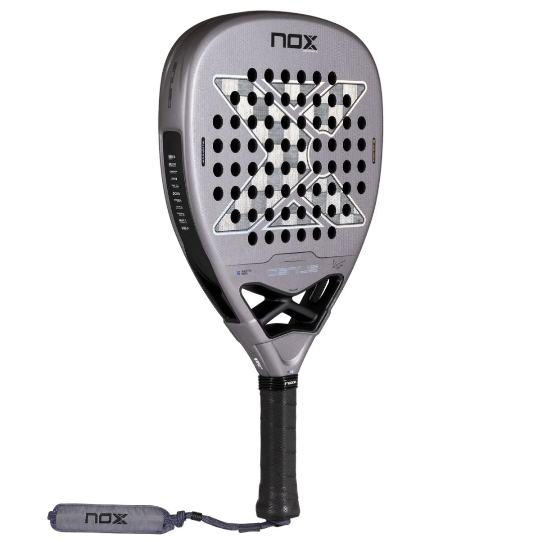 Nox Genius Attack 18K Alum by Agustin Tapia 2027 Padelracket