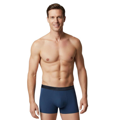 Impetus Plain Boxershorts (2-pack, Blue+Navy Blue)