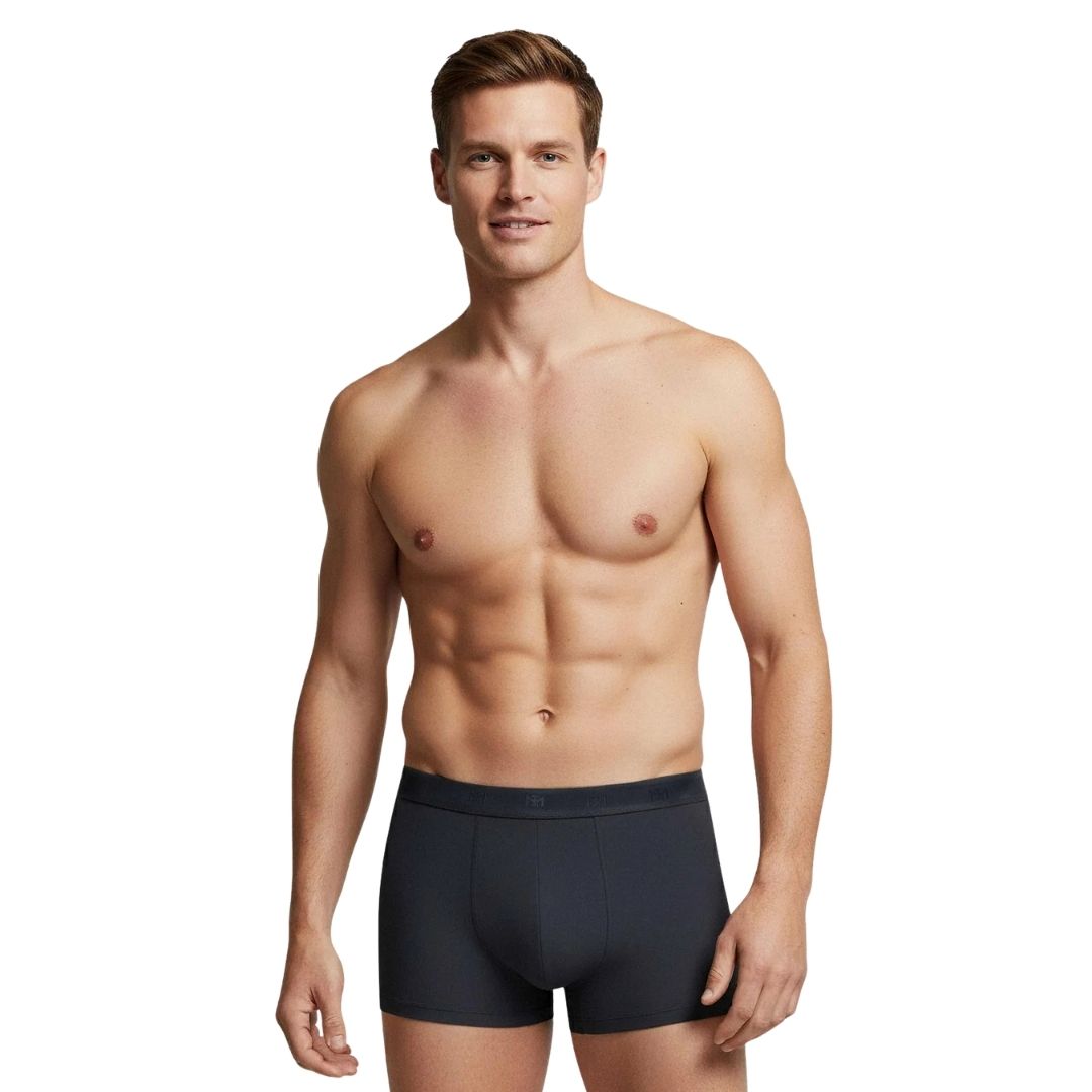 Impetus Plain Boxershorts (2-pack, Blue+Navy Blue)