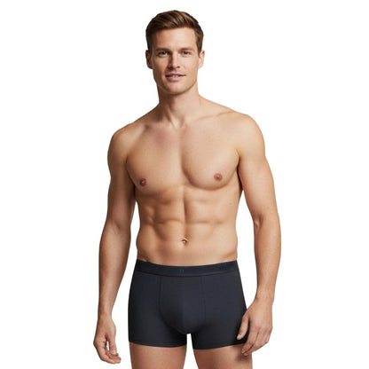Impetus Plain Boxershorts (2-pack, Green+Navy Blue)