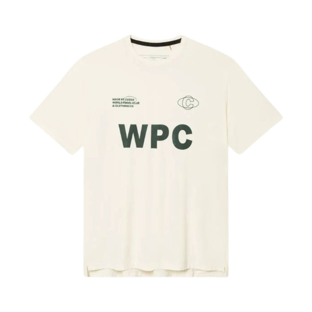 Cuera Active WPC Lichtgewicht T-shirt (Off-White/Legergroen)