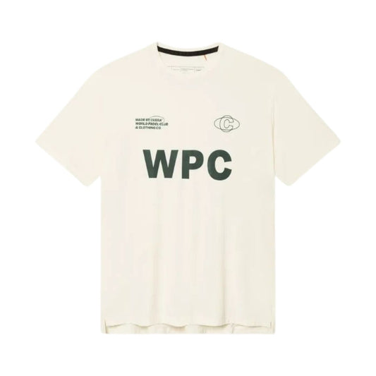 Cuera Active WPC Lichtgewicht T-shirt (Off-White/Legergroen)