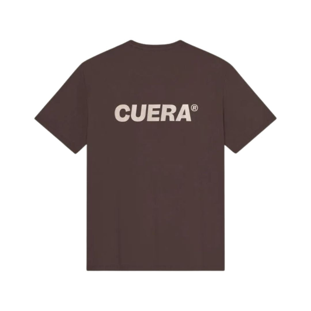 Cuera Oncourt Airy Logo T-shirt (Donkerbruin)