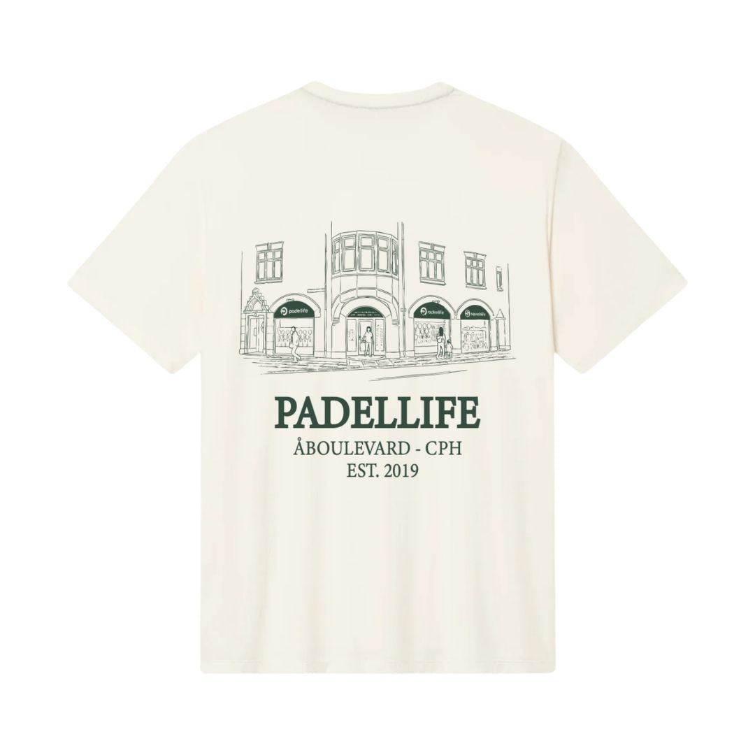 Padellife x Cuera Light Weight Limited Edition T-shirt (Off-White/Army)