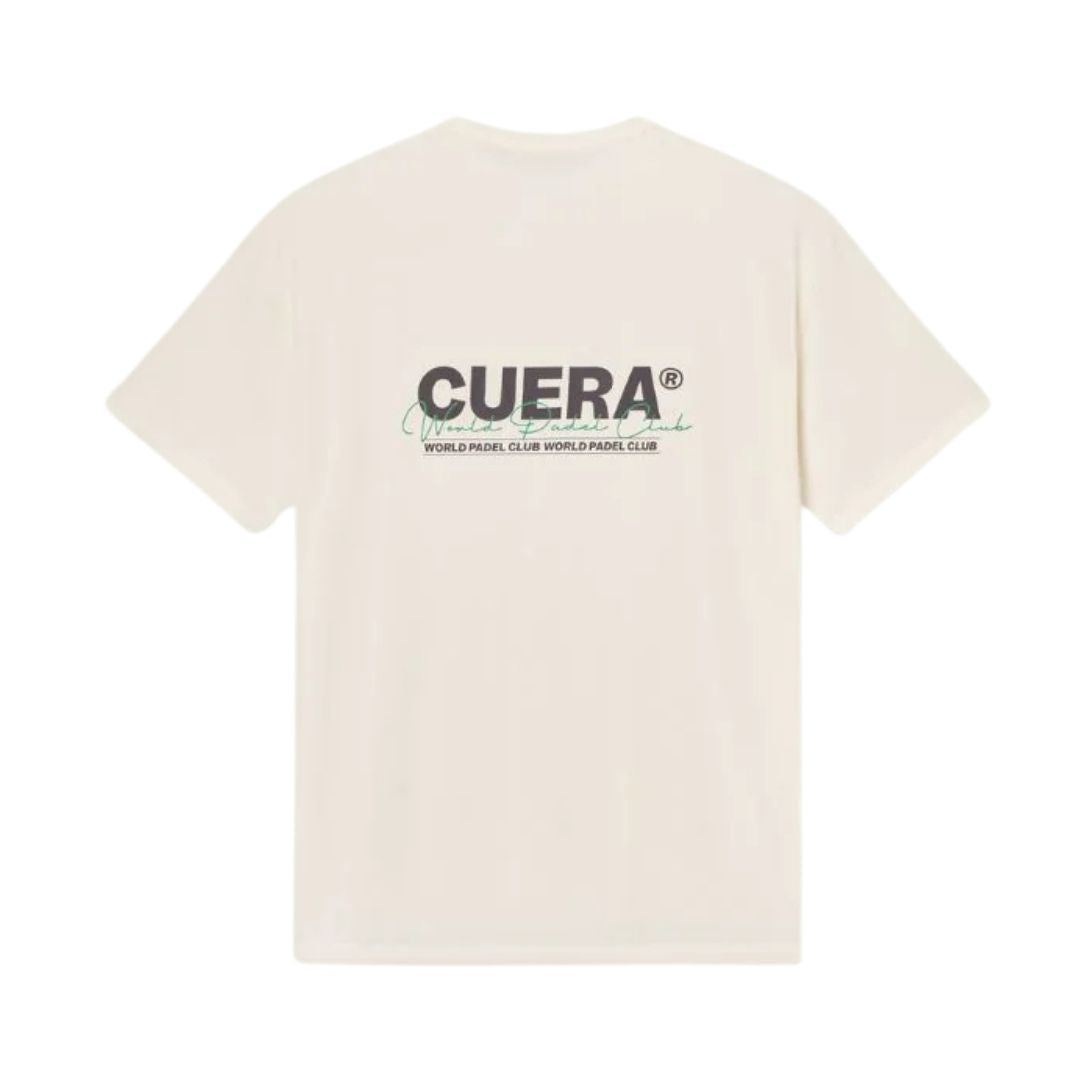 Cuera Active Lichtgewicht T-shirt (Off-White met Navy/Groen)