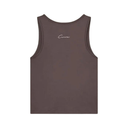 Cuera Oncourt Slim Tanktop (Donkerbruin)