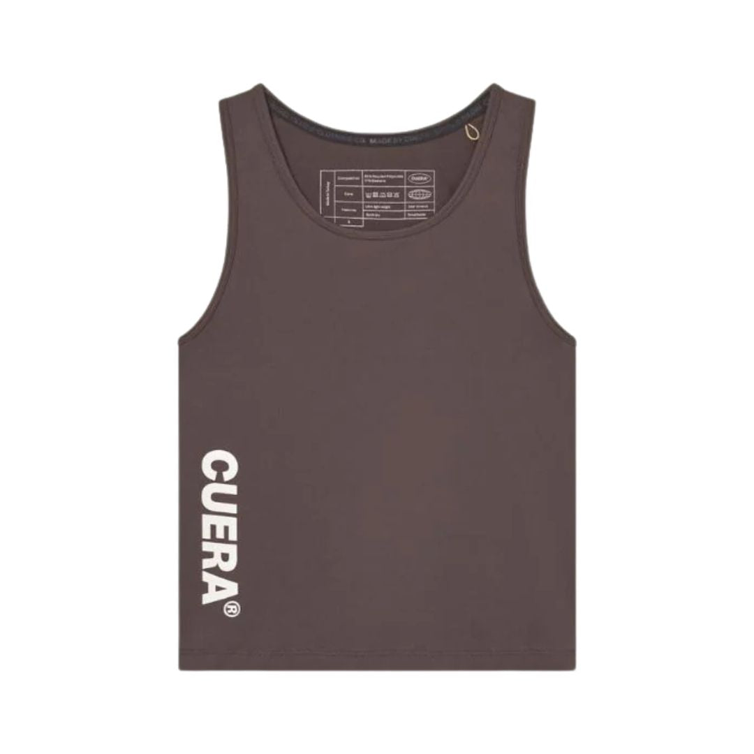 Cuera Oncourt Slim Tanktop (Donkerbruin)