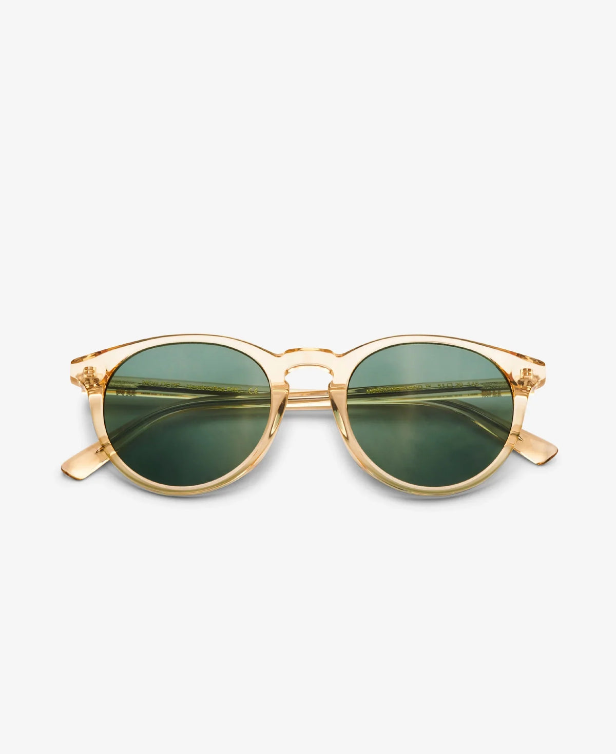 MessyWeekend New Depp Zonnebril (Champagne Green)