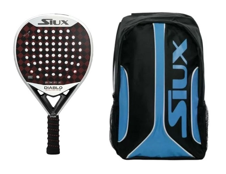 Siux Diablo Revolution 3 Sanyo Pro Padelracket