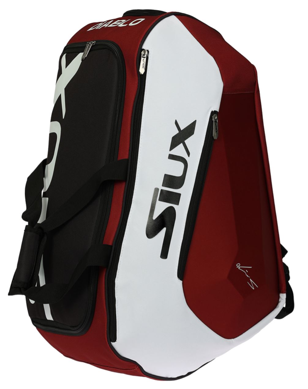 Siux Diablo Sanyo padel bag red white