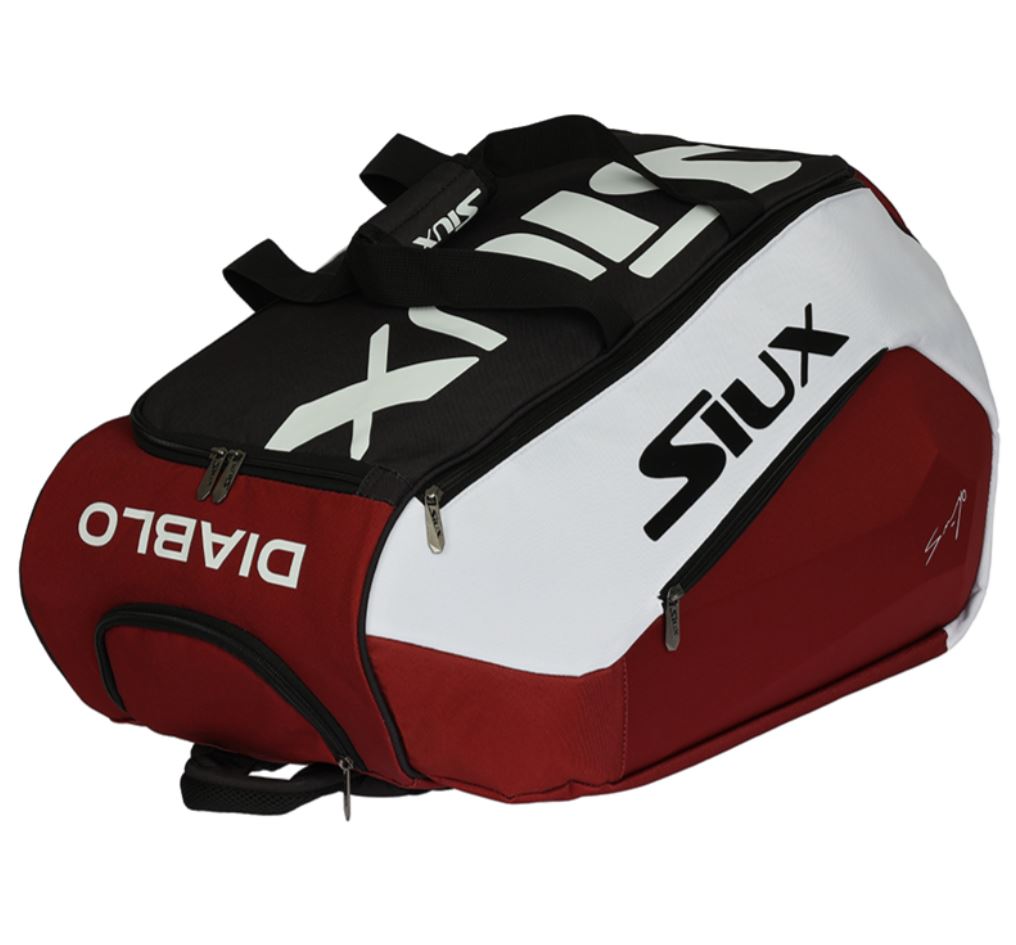 Siux Diablo Sanyo padel bag red white