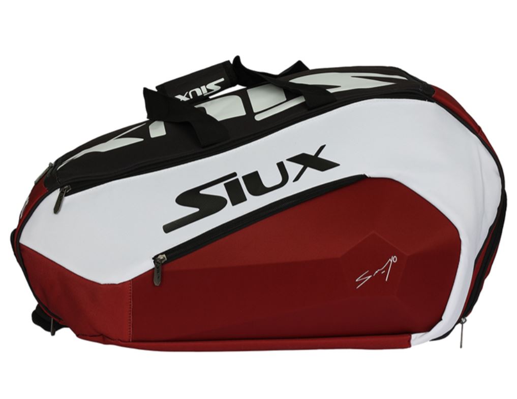 Siux Diablo Sanyo padel bag red white