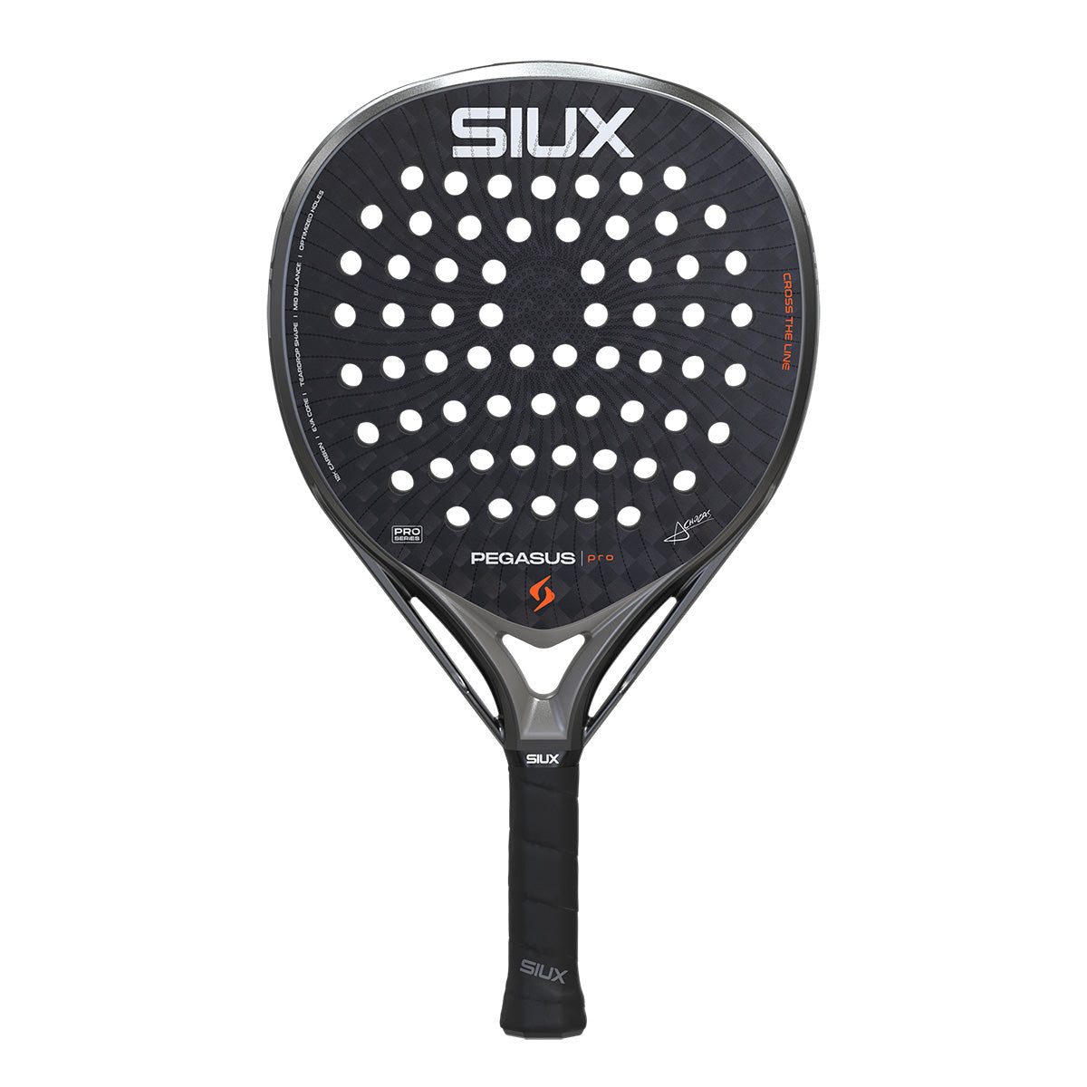 Siux Pegasus Pro 2026 Padelracket (Storm Grey)