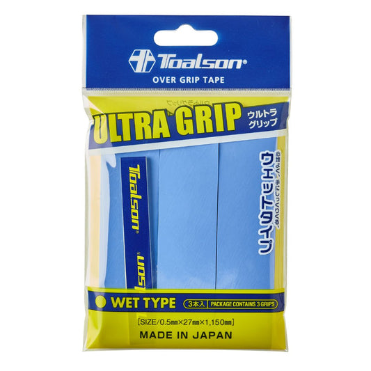 Toalson Ultra Grip 3-pack (Blauw) padellife