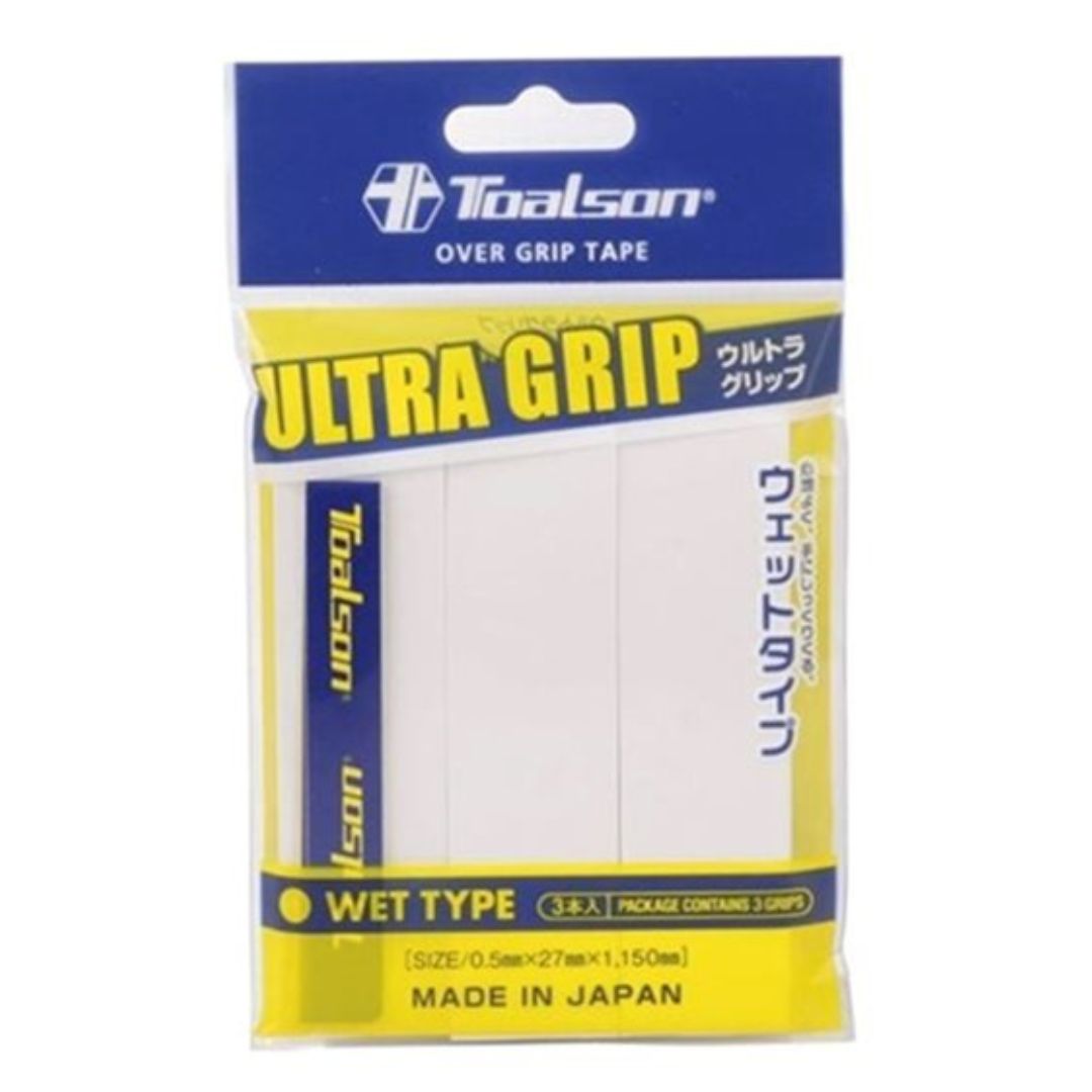 Toalson Ultra Grip 3-pack (Wit) padellife
