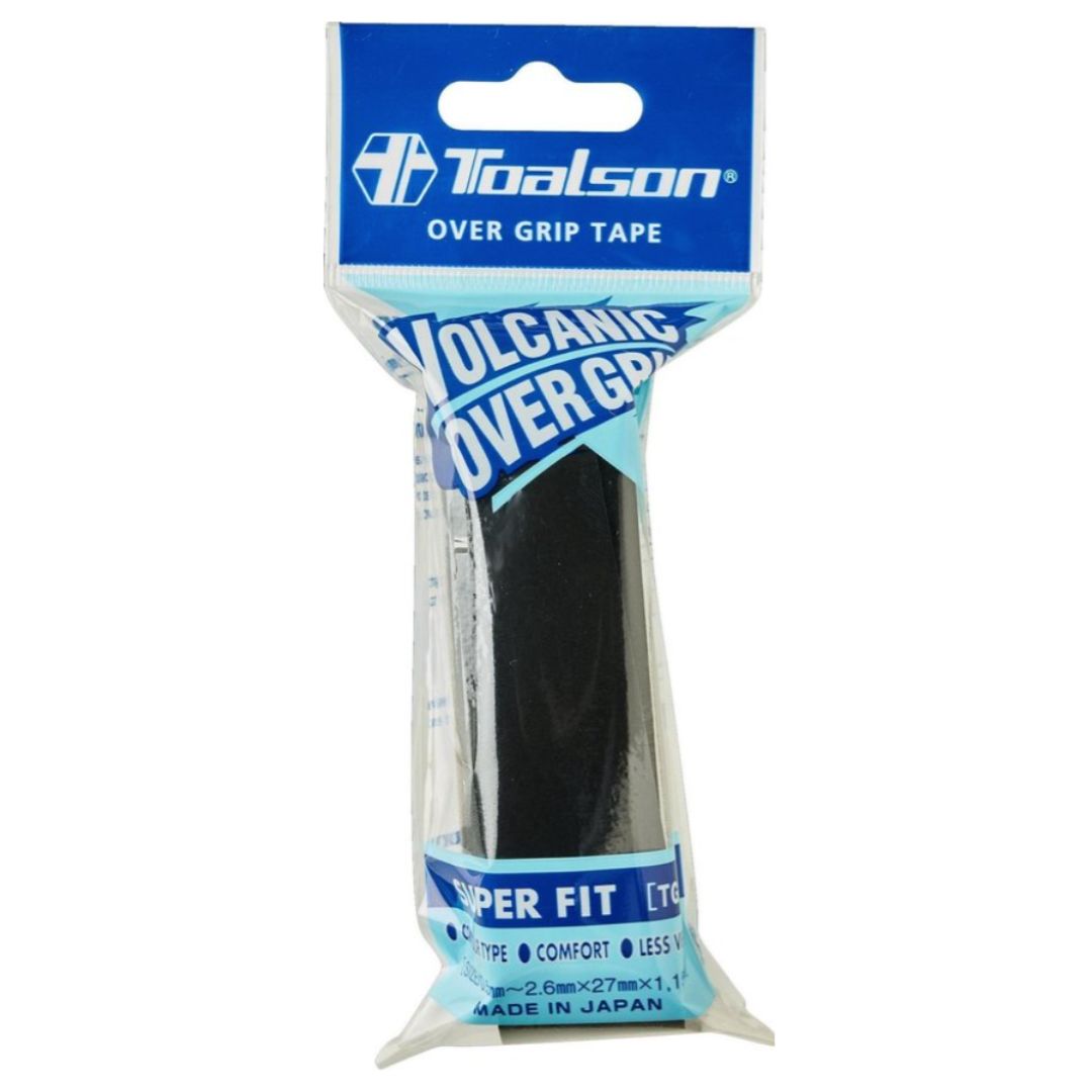 Toalson Volcanic Overgrip (Zwart) padellife