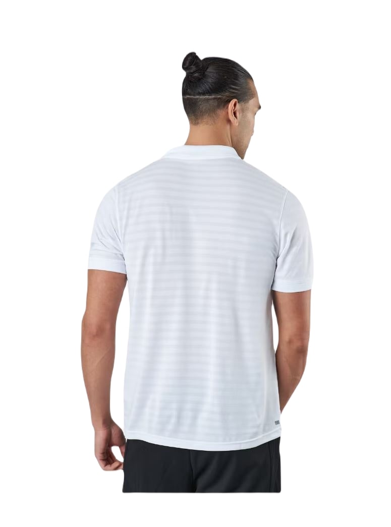 Wilson Bela Stripe Polo Ii (Wit) - Padellife.nl