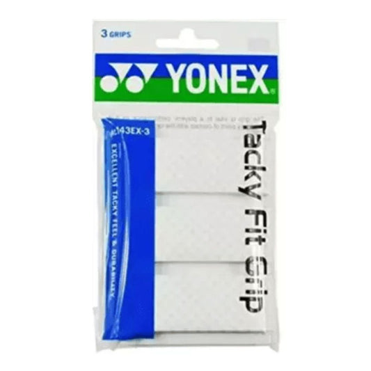 Yonex Tacky Fit Grip (3-pak, wit) padellife