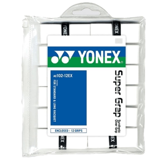 Yonex Super Grap (12-pak, wit) padellife