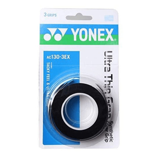 Yonex Ultra Thin Grap (3-pak, Zwart) padellife