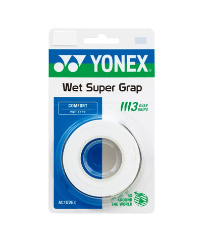 Yonex Wet Super Grap (3-pack, Wit)