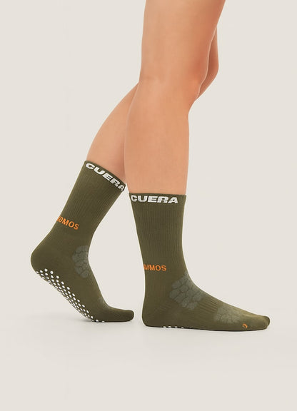 Cuera Oncourt Gripsokken (Army)
