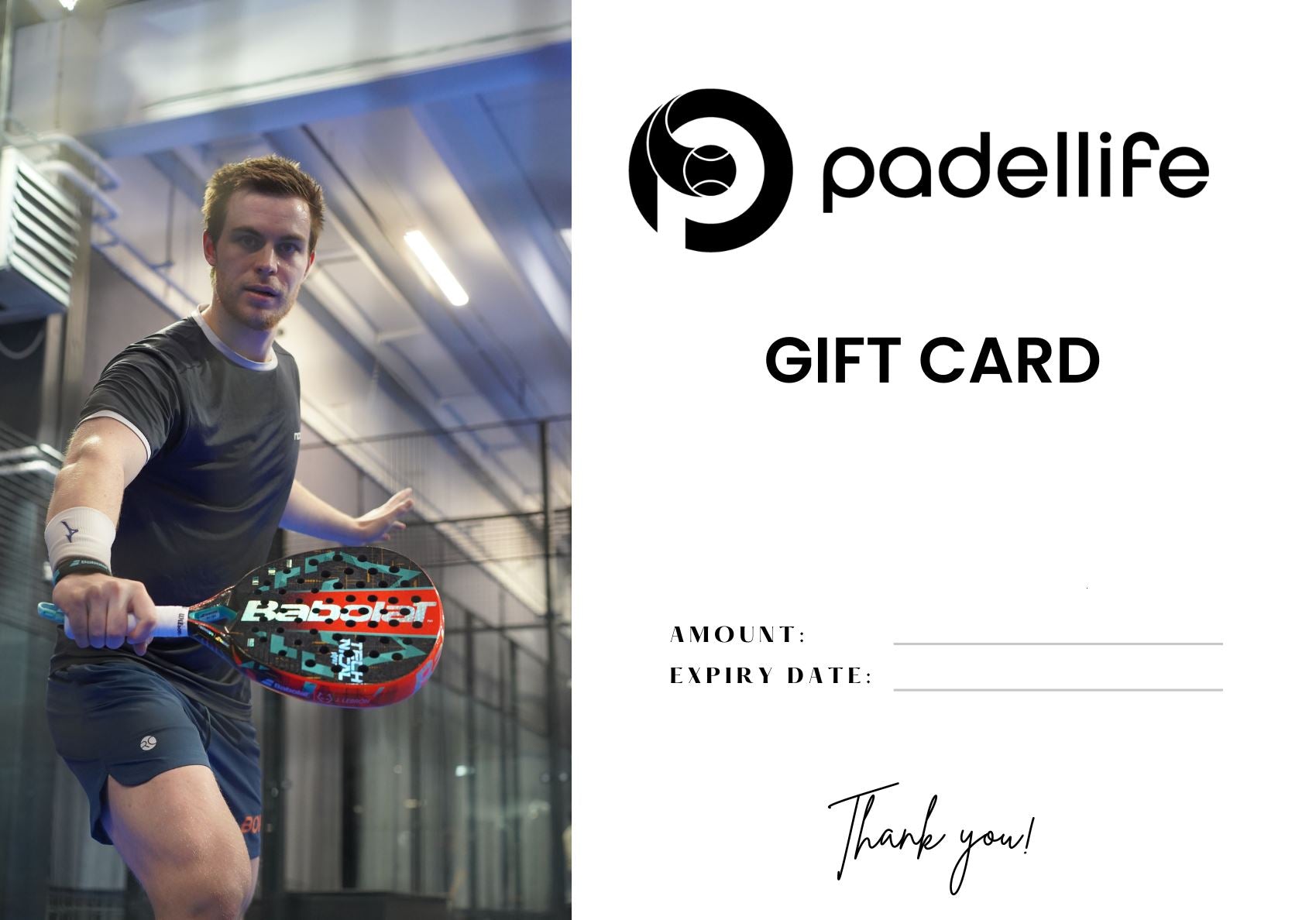 Cadeaubon voor Padellife