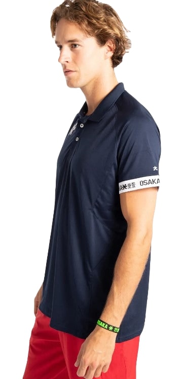 Osaka Herenpolo Jersey (Navy) - Padellife.nl