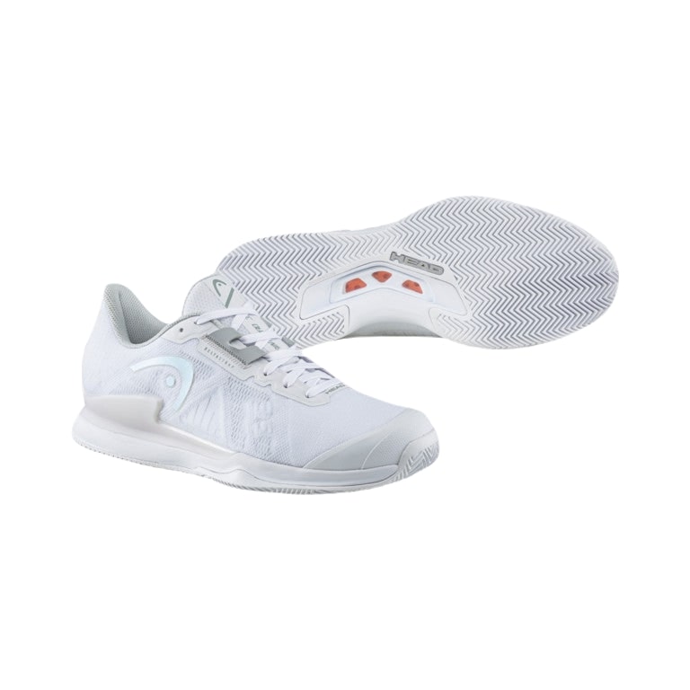 Head Sprint Pro 3.5 Clay dames padelschoenen (wit/glans)