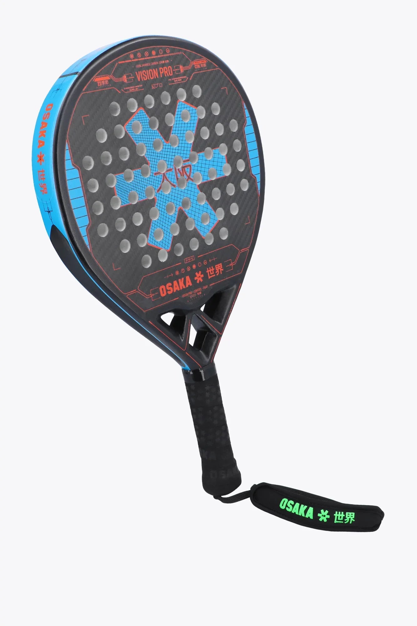 Osaka Vision Pro Control Snap 2023 Padel Racket (Blauw)
